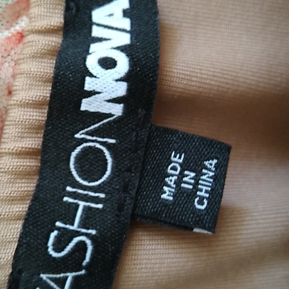 A-BUY NOW- NWOT Fashion Nova Floral Maxi Dress - Picture 5 of 10